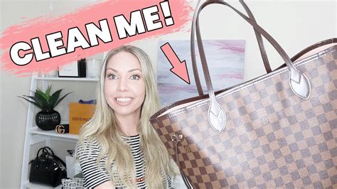 how to clean the inside of my louis vuitton neverfull|how to clean Louis Vuitton Neverfull.